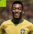 Pelé — featured player in the Stars Soccer Skills library
