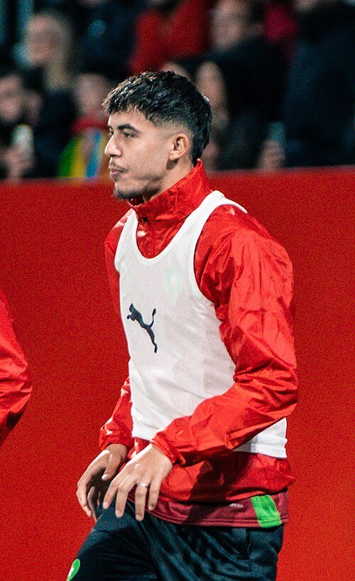 Yassir Zabiri representing Morocco
